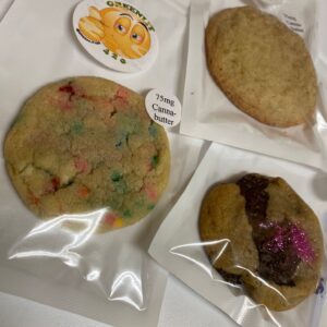 75 mg Cannabis Cookies Three Pack